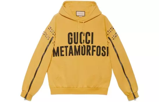 Толстовка мужская желтая Gucci, желтый