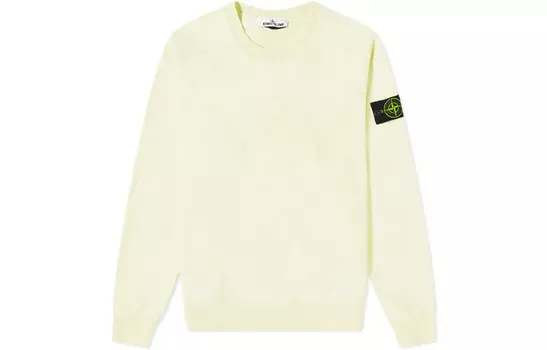 Толстовка мужская желтая Stone Island, желтый