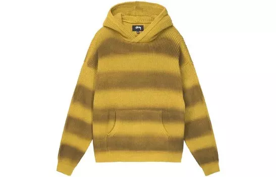 Толстовка мужская желтая Stussy, желтый