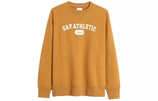 Толстовка мужская золотисто-желтая Gap, цвет Gold