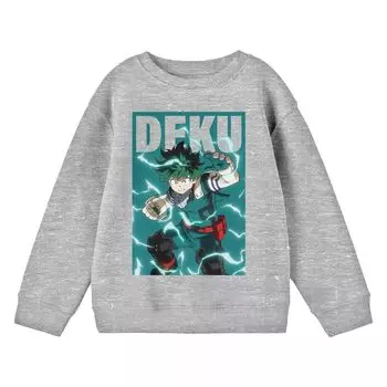 Толстовка My Hero Academia Deku для мальчиков 8–20 лет Licensed Character
