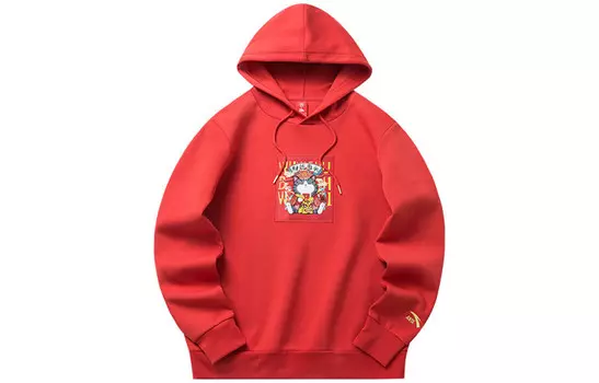 Толстовка My King Mansleep X Life Collection унисекс красная Anta, красный