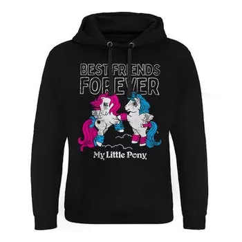 Толстовка My Little Pony Hoodie Best Friends Forever Epic Hoodie, черный