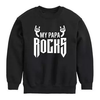 Толстовка My Papa Rocks для мальчиков 8–20 лет Licensed Character