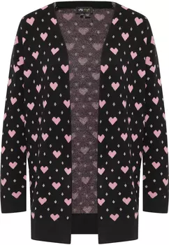 Толстовка myMo at night Strickjacke, черный