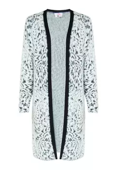 Толстовка myMo Cardigan, белый черный