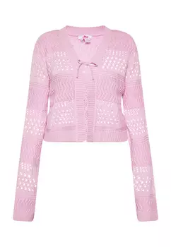 Толстовка myMo Cardigan, розовый