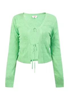 Толстовка myMo Cardigan, светло-зеленый