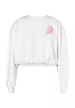 Толстовка myMo Cropped, белый