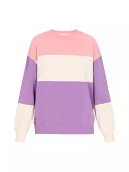Толстовка myMo, цвет beige purple multicolor