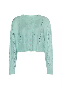 Толстовка myMo Strickcardigan, аква