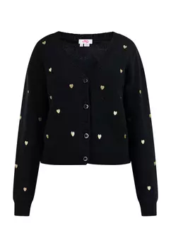 Толстовка myMo Strickjacke, черный