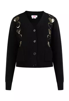 Толстовка myMo Strickjacke, черный