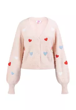 Толстовка myMo Strickjacke, розовый