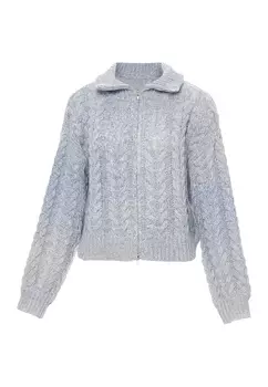 Толстовка myMo Strickjacke, синий