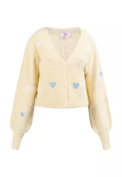 Толстовка myMo Strickjacke, желтый