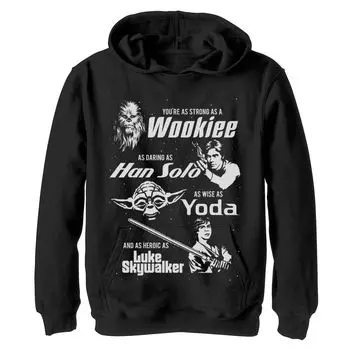 Толстовка на День отца Strong Daring Wise для мальчиков 8–20 лет со звездными войнами Star Wars