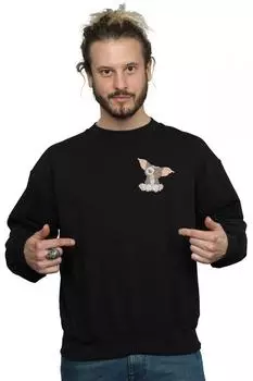 Толстовка на груди Gizmo Gremlins, черный