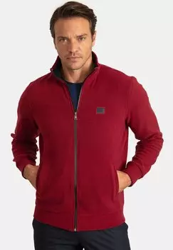 толстовка на молнии 2 Pocket Soft Touch Full Jacey Quinn, цвет bordeaux