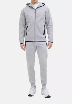 Толстовка на молнии 2ER PACK Jack & Jones, черный/серый