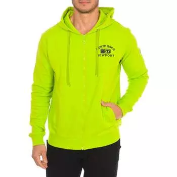 Толстовка на молнии 902299tr0 мужчина North Sails, зеленый