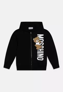 Толстовка на молнии Addition MOSCHINO, черный