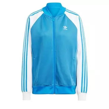 Толстовка на молнии Adidas Adicolor Classics, светло-синий