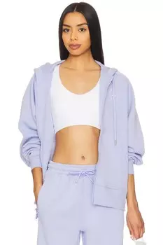Толстовка на молнии Adidas By Stella Mccartney, violet tone