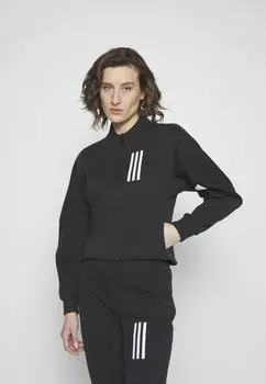 Толстовка на молнии Adidas, черный