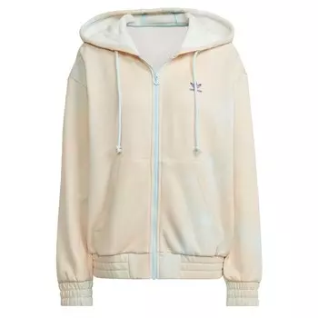 Толстовка на молнии Adidas, крем