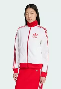 Толстовка на молнии Adidas Originals, белый