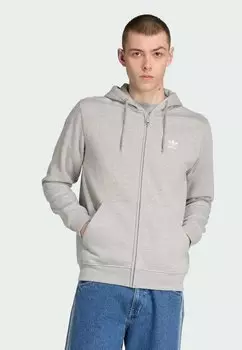Толстовка на молнии Adidas Originals, серый