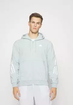 Толстовка на молнии adidas Sportswear FUTURE ICONS, серебристый