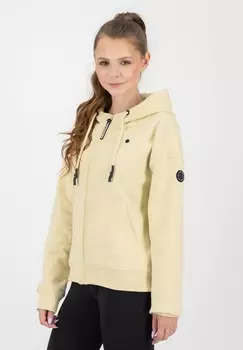 Толстовка на молнии alife & kickin, кремовый