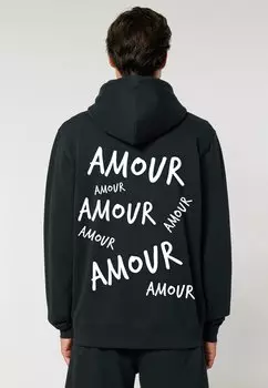 Толстовка на молнии AMOUR3 BACK PRINT Mira Paris, черный