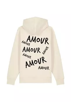 Толстовка на молнии AMOUR3 BACK PRINT Mira Paris, кремовый