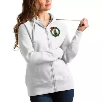 Толстовка на молнии Antigua Boston Celtics, белый
