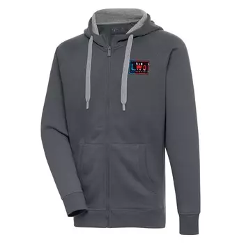 Толстовка на молнии Antigua Lwo, угольный