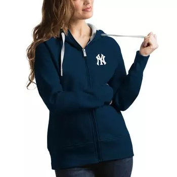 Толстовка на молнии Antigua New York Yankees, нави