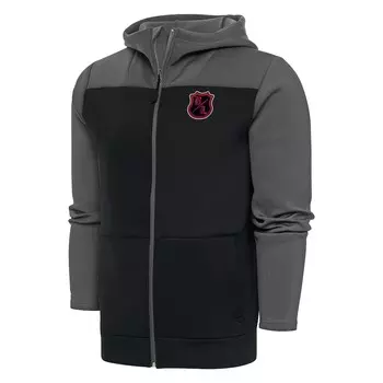 Толстовка на молнии Antigua The Bloodline, серый