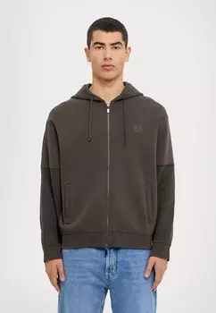 Толстовка на молнии Armani Exchange, оливковый