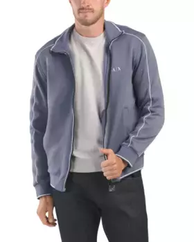 Толстовка на молнии Armani Exchange, серый