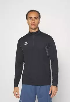 Толстовка на молнии AUTHENTIC HALF ZIP Hummel, черный