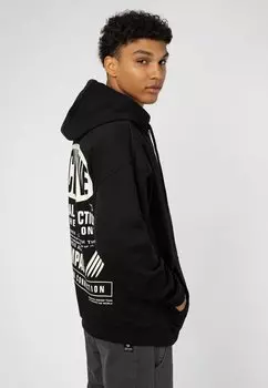 Толстовка на молнии BACKPRINT Sublevel, черный