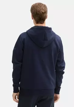 Толстовка на молнии BASIC TOM TAILOR, темно-синий