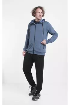 Толстовка на молнии Benger, синий