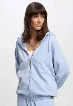 Толстовка на молнии Big Star, светло-синий