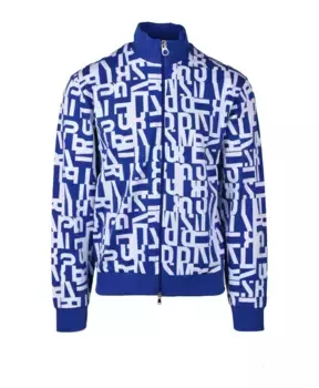 Толстовка на молнии Bikkembergs, синий