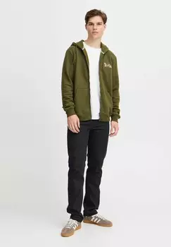 Толстовка на молнии Blend, оливковый