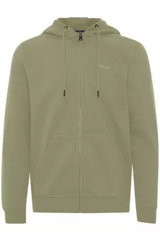 Толстовка на молнии BLEND, зеленый